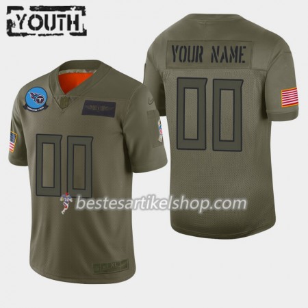 Kinder Tennessee Titans Trikot Nike 2019 Salute to Service - Personalisiert